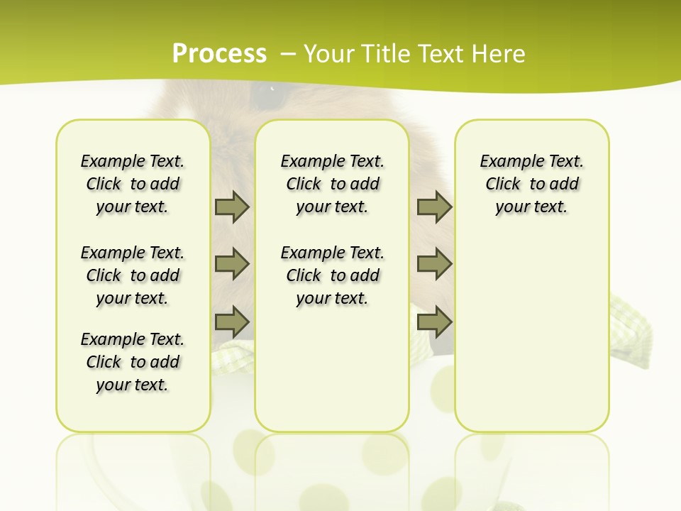 Portrait Ostern Haustier PowerPoint Template
