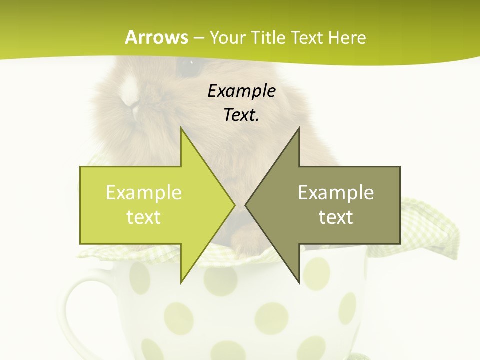 Portrait Ostern Haustier PowerPoint Template