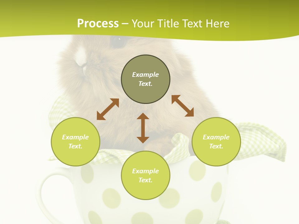 Portrait Ostern Haustier PowerPoint Template