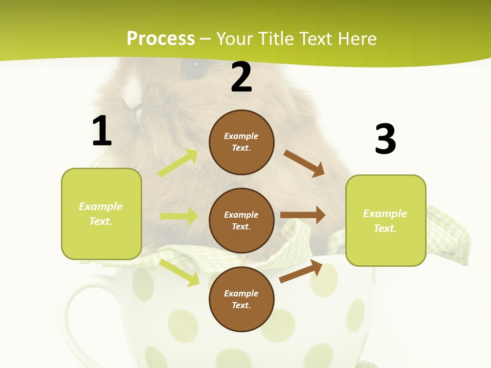 Portrait Ostern Haustier PowerPoint Template