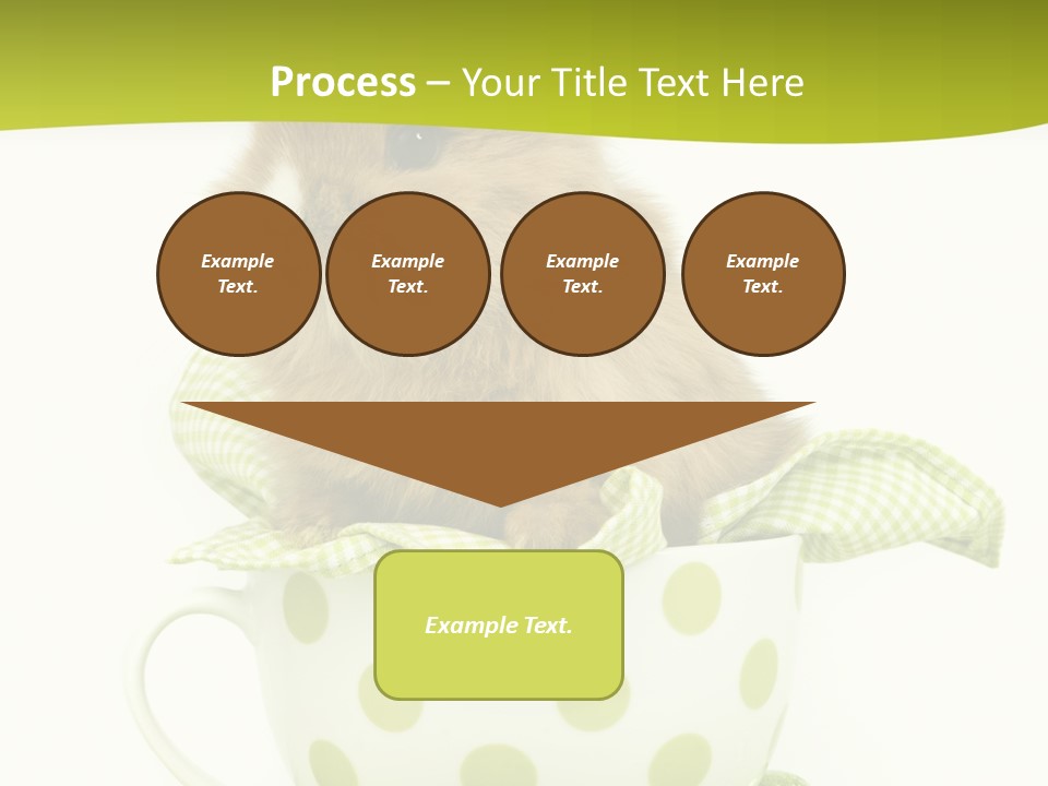 Portrait Ostern Haustier PowerPoint Template