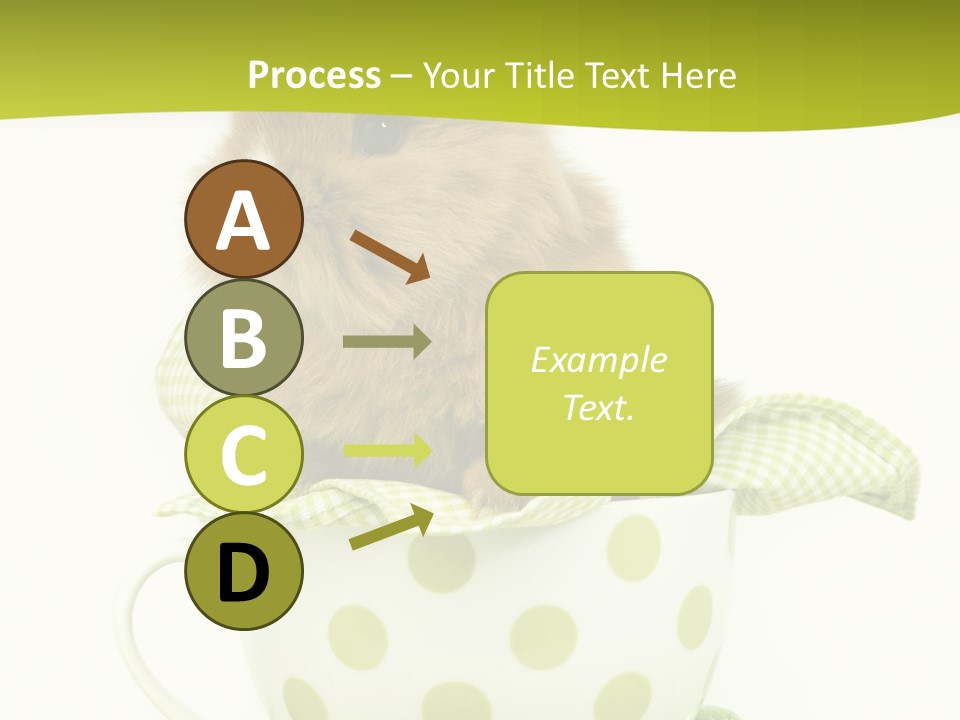 Portrait Ostern Haustier PowerPoint Template