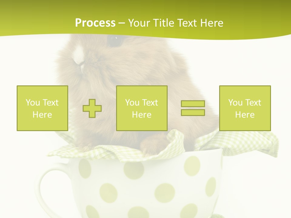 Portrait Ostern Haustier PowerPoint Template