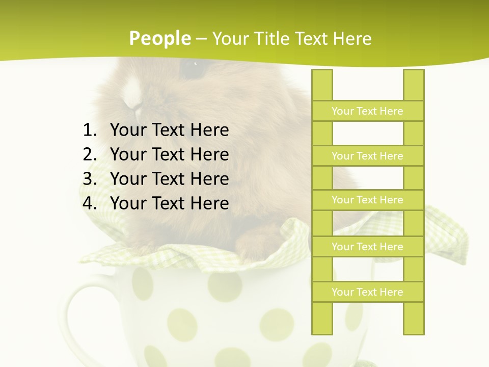 Portrait Ostern Haustier PowerPoint Template