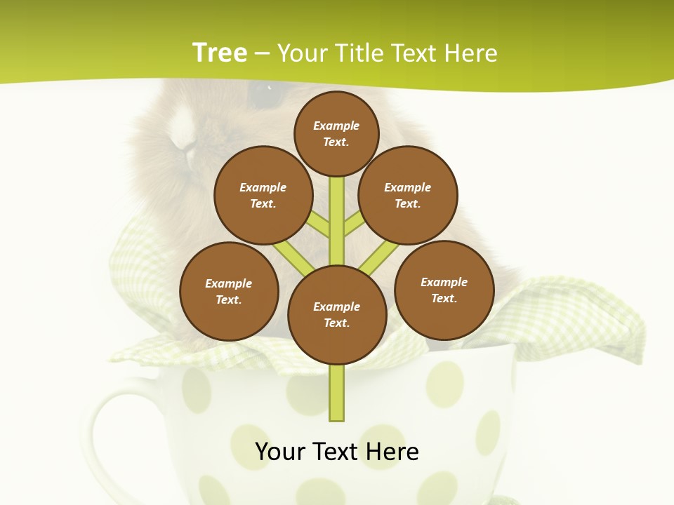 Portrait Ostern Haustier PowerPoint Template