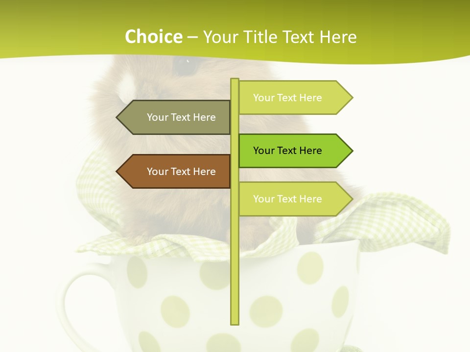 Portrait Ostern Haustier PowerPoint Template