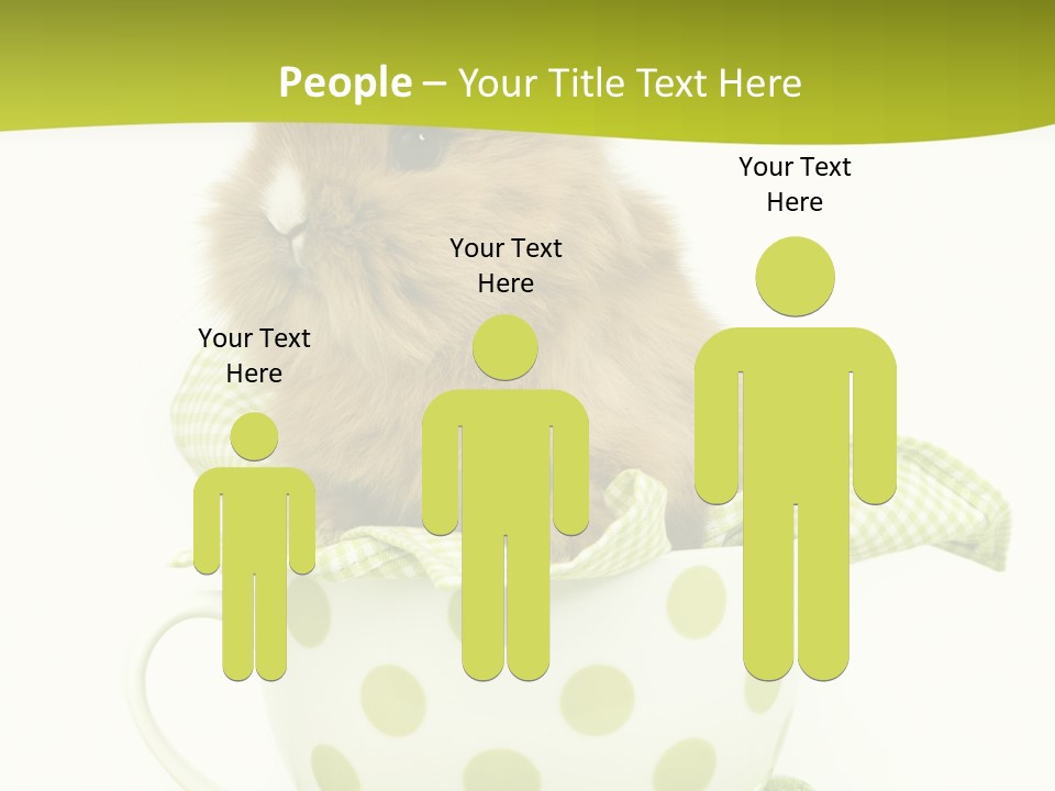 Portrait Ostern Haustier PowerPoint Template