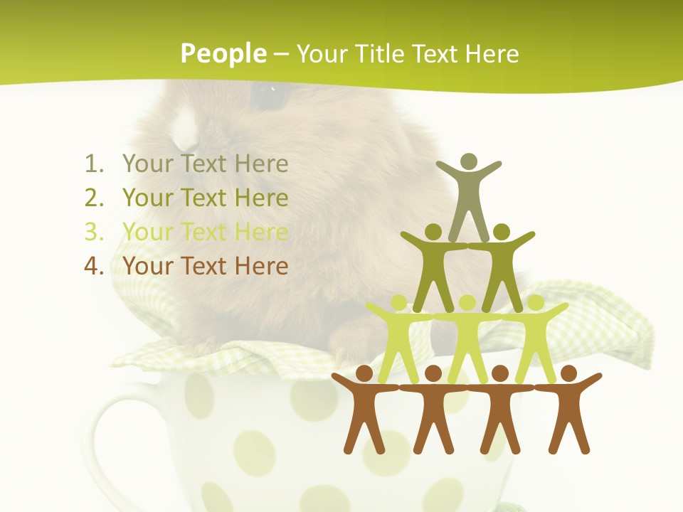 Portrait Ostern Haustier PowerPoint Template