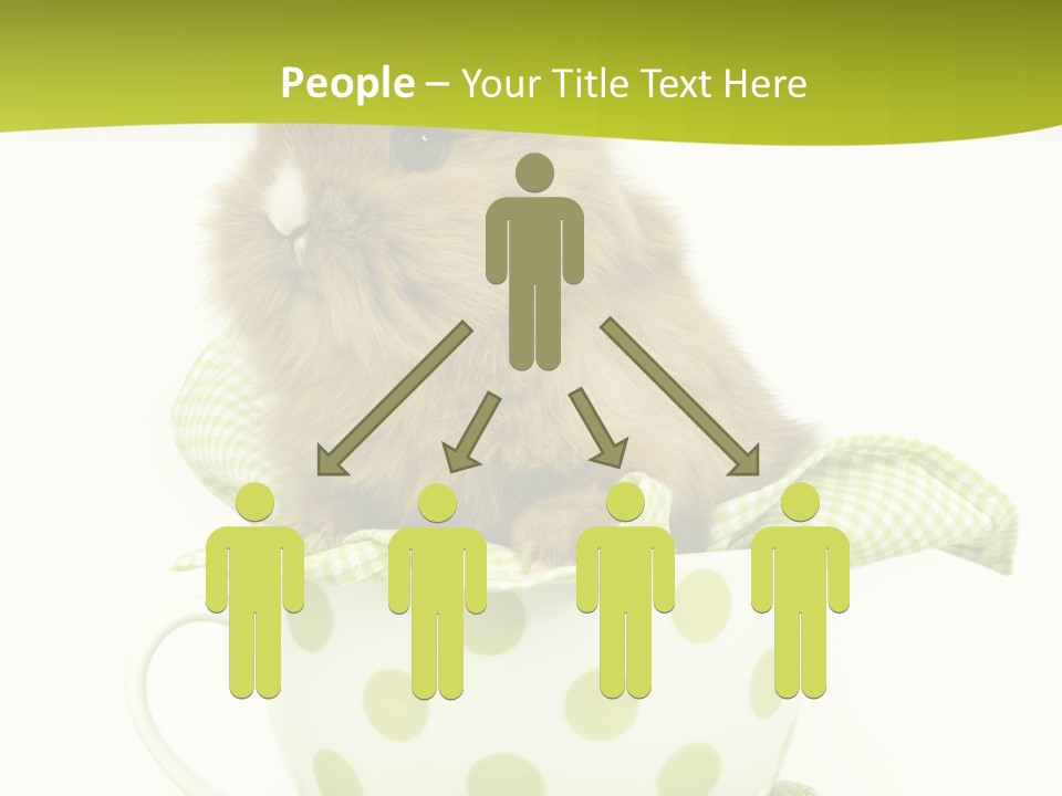 Portrait Ostern Haustier PowerPoint Template