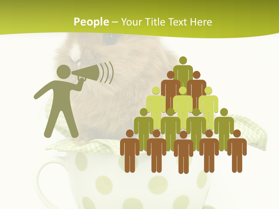 Portrait Ostern Haustier PowerPoint Template