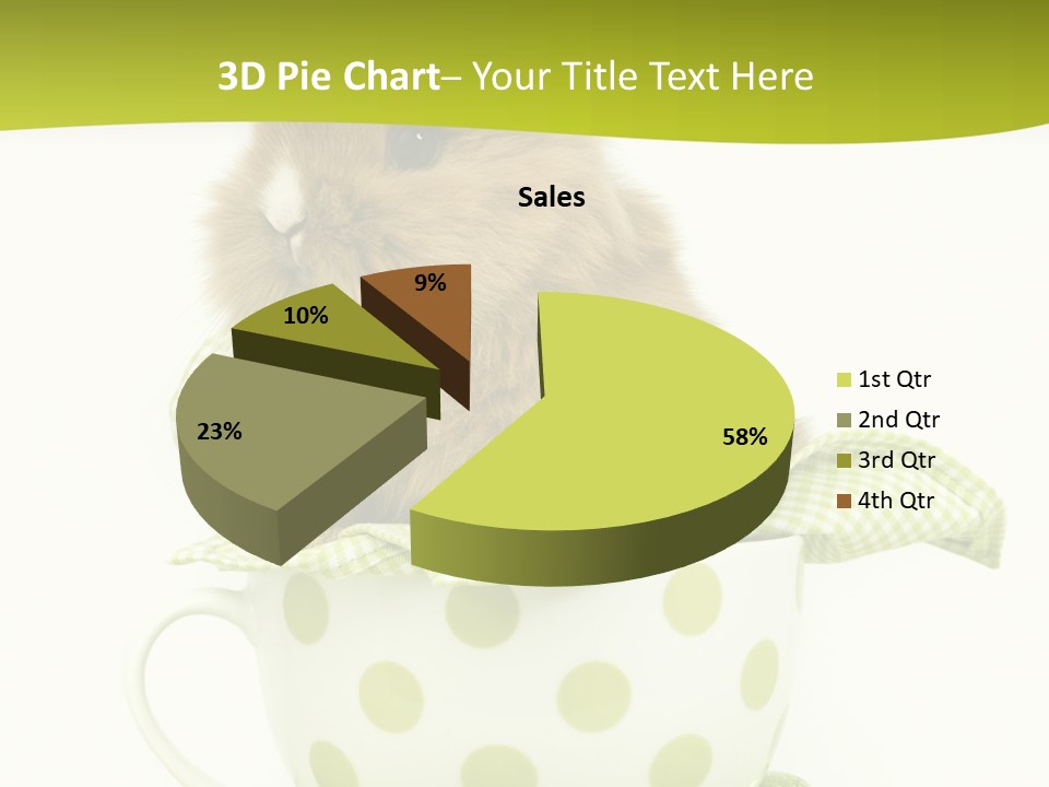 Portrait Ostern Haustier PowerPoint Template