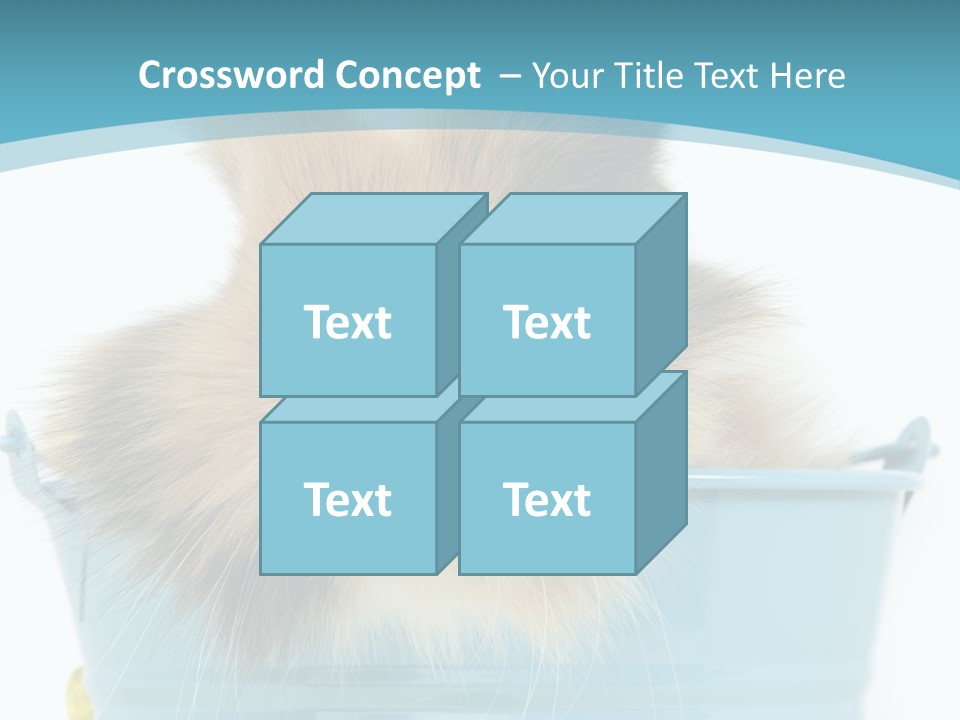 Flauschig Nagetier Ohren PowerPoint Template