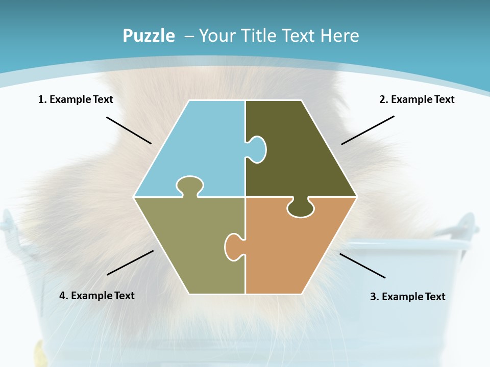 Flauschig Nagetier Ohren PowerPoint Template