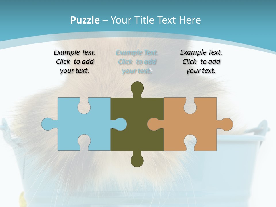 Flauschig Nagetier Ohren PowerPoint Template