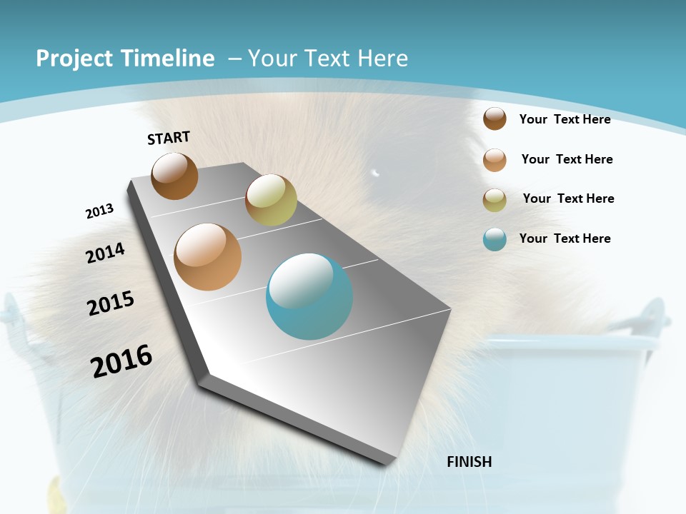 Flauschig Nagetier Ohren PowerPoint Template