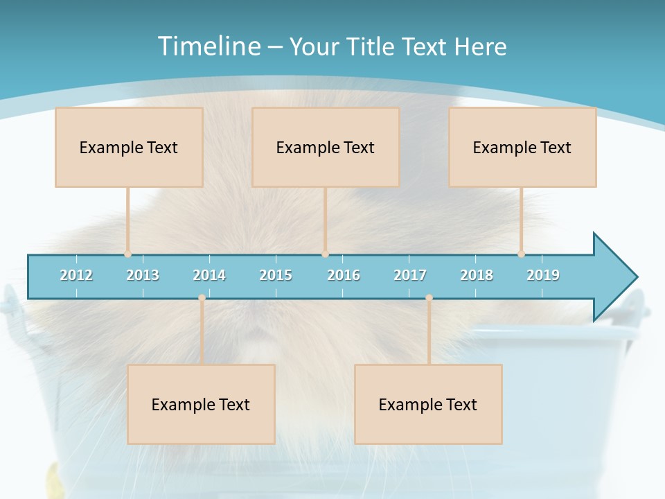 Flauschig Nagetier Ohren PowerPoint Template