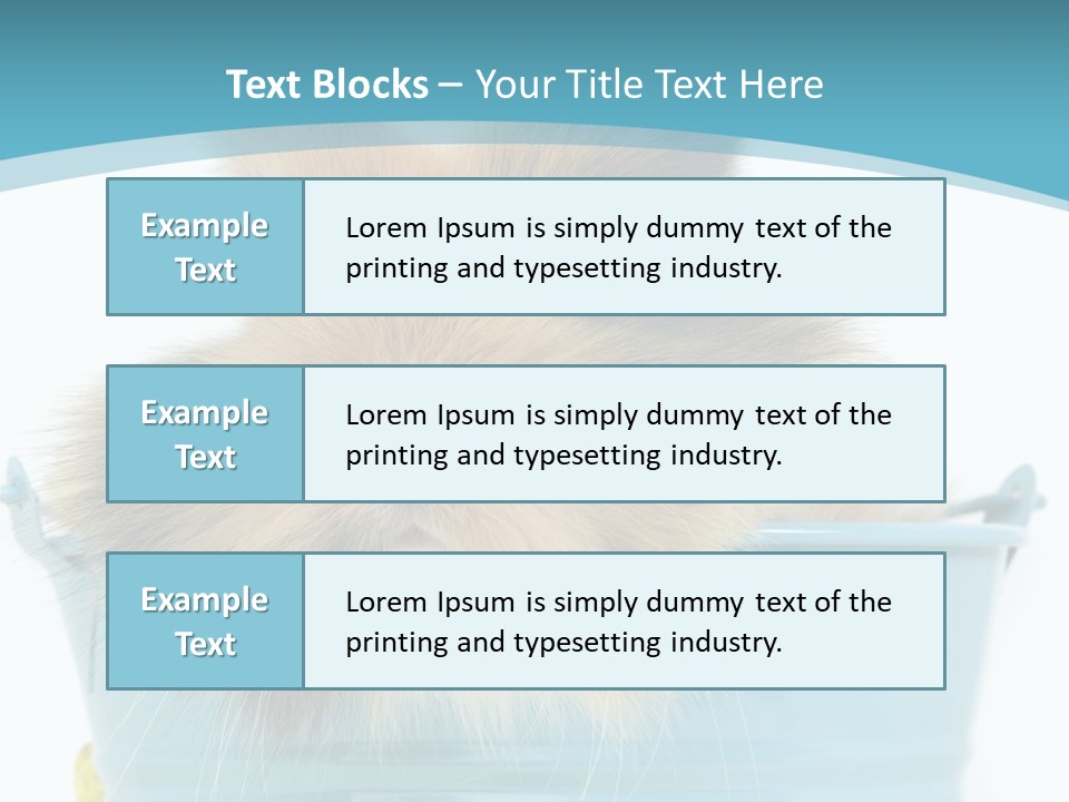 Flauschig Nagetier Ohren PowerPoint Template