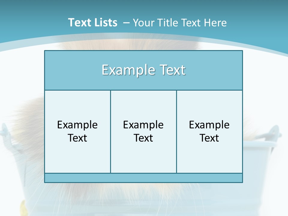 Flauschig Nagetier Ohren PowerPoint Template