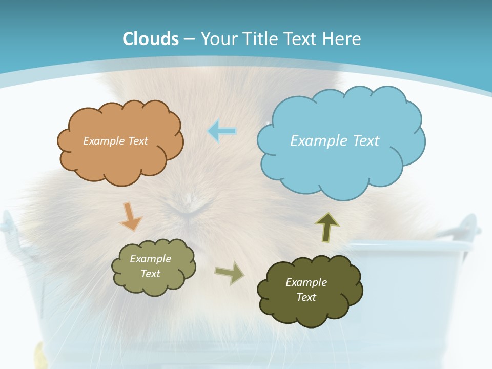 Flauschig Nagetier Ohren PowerPoint Template