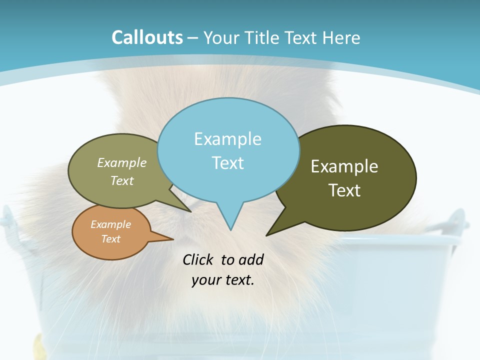 Flauschig Nagetier Ohren PowerPoint Template