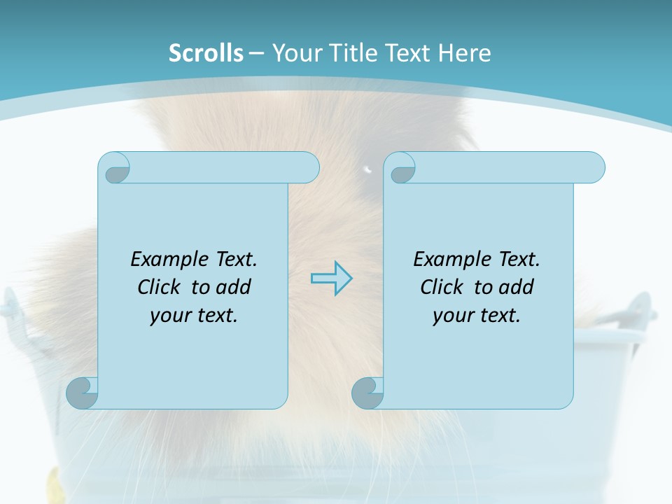Flauschig Nagetier Ohren PowerPoint Template