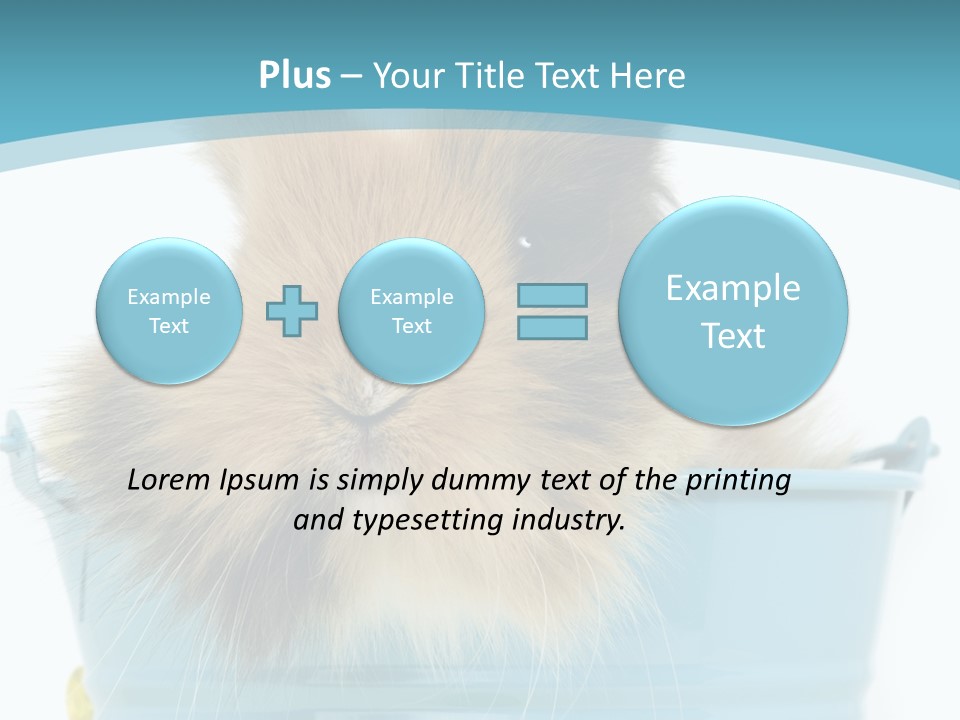 Flauschig Nagetier Ohren PowerPoint Template