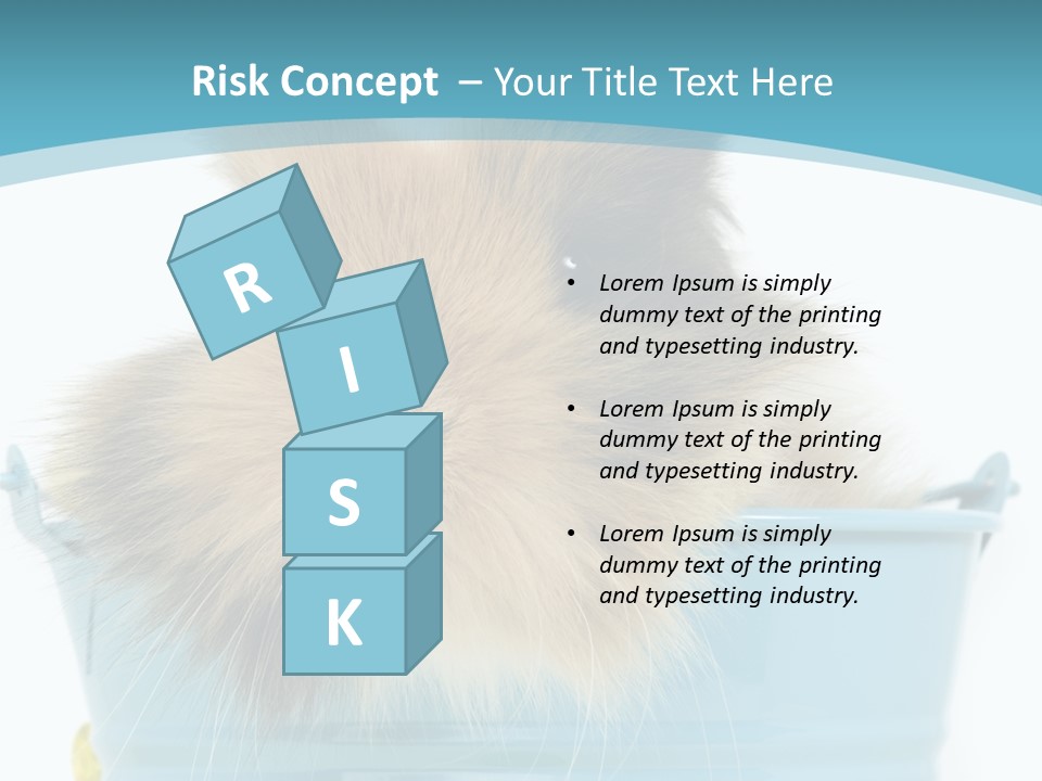 Flauschig Nagetier Ohren PowerPoint Template