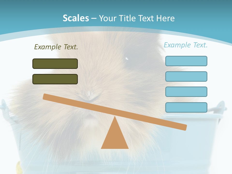 Flauschig Nagetier Ohren PowerPoint Template