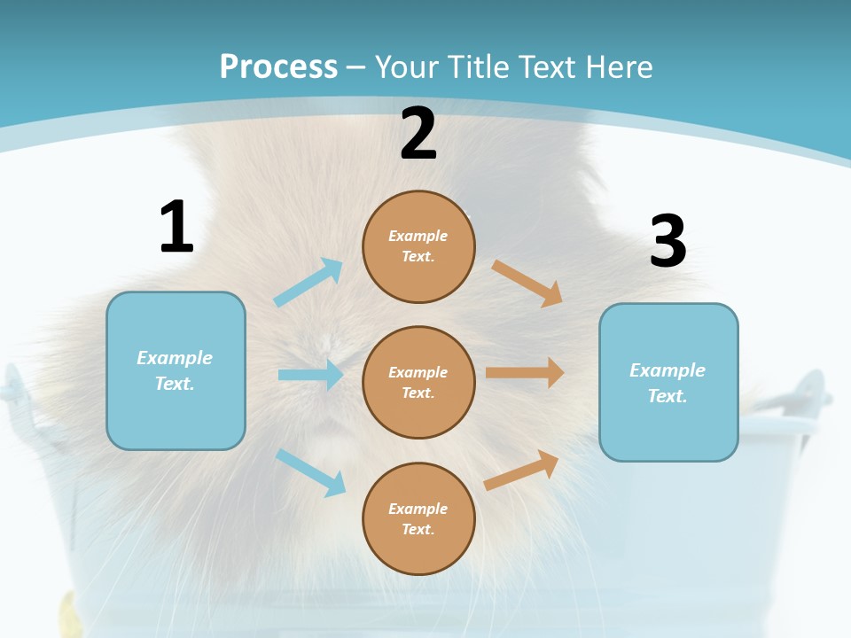 Flauschig Nagetier Ohren PowerPoint Template