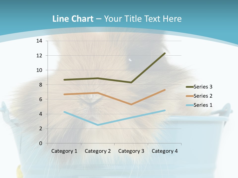 Flauschig Nagetier Ohren PowerPoint Template