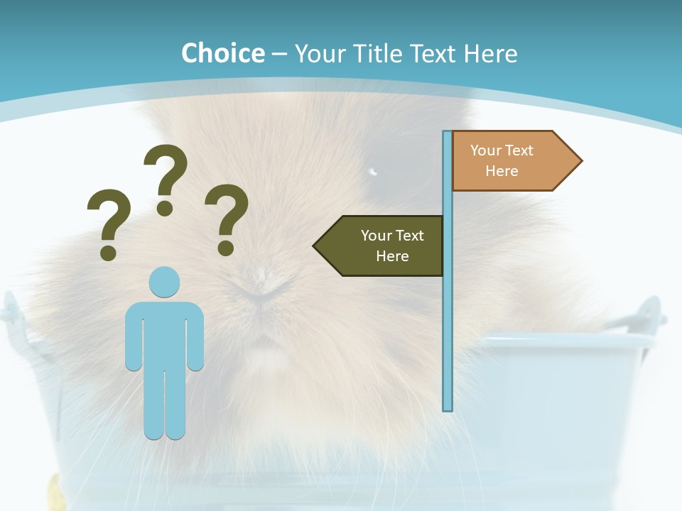 Flauschig Nagetier Ohren PowerPoint Template