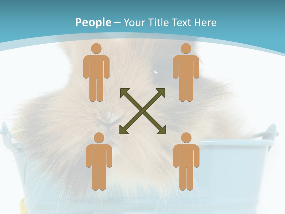 Flauschig Nagetier Ohren PowerPoint Template