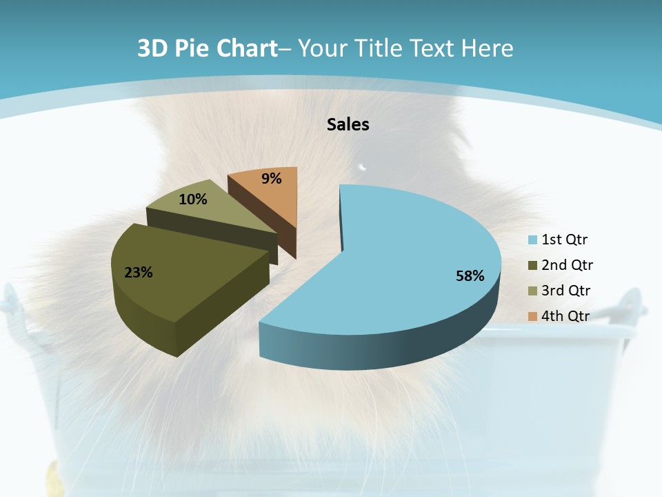Flauschig Nagetier Ohren PowerPoint Template
