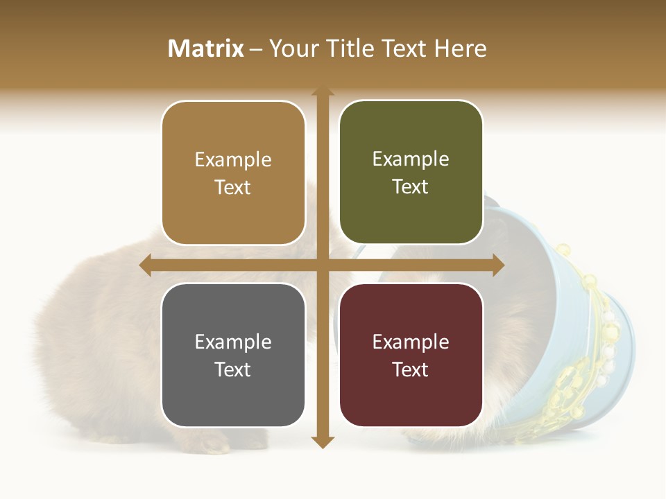 Deko Weich Osterhase PowerPoint Template