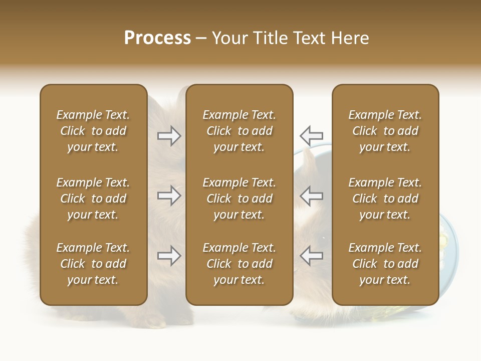 Deko Weich Osterhase PowerPoint Template