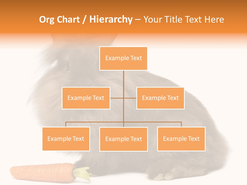 Rabbit Soft Puppy PowerPoint Template