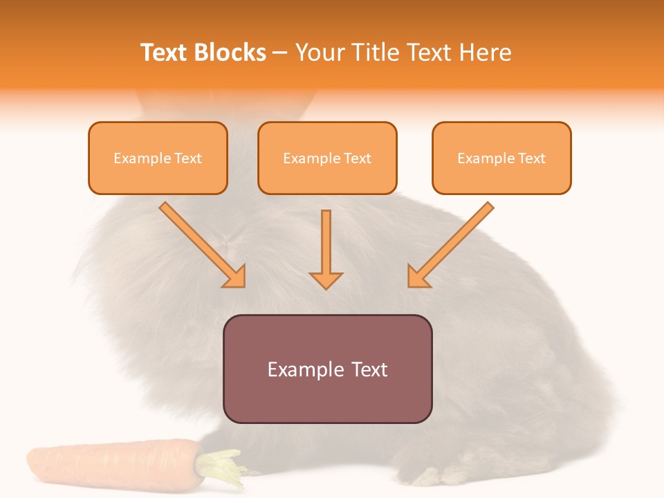 Rabbit Soft Puppy PowerPoint Template