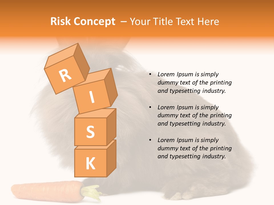 Rabbit Soft Puppy PowerPoint Template