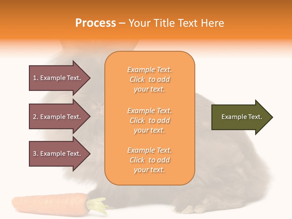 Rabbit Soft Puppy PowerPoint Template
