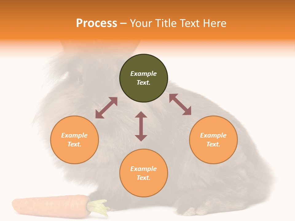 Rabbit Soft Puppy PowerPoint Template