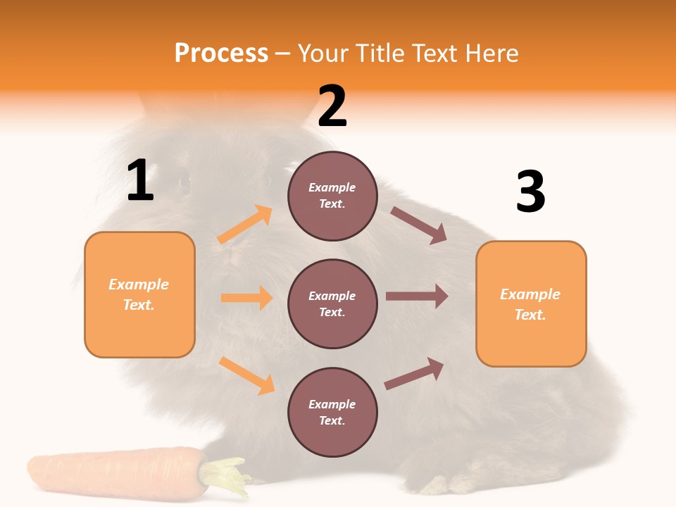 Rabbit Soft Puppy PowerPoint Template