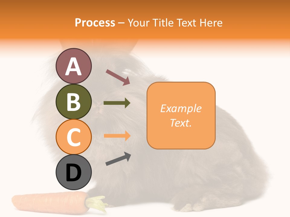 Rabbit Soft Puppy PowerPoint Template