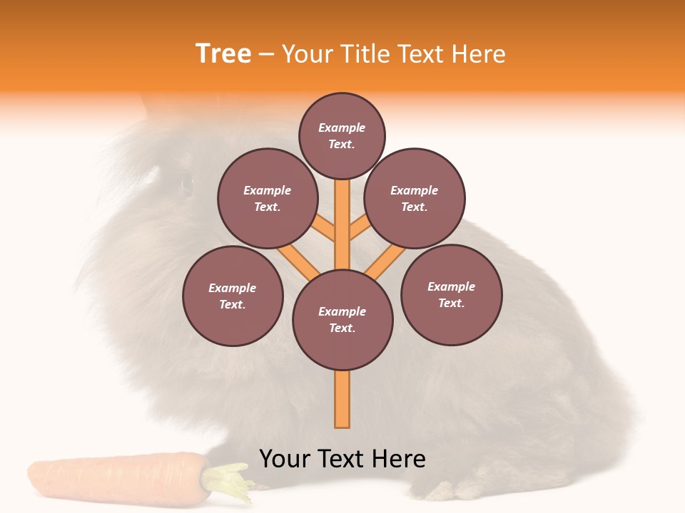 Rabbit Soft Puppy PowerPoint Template