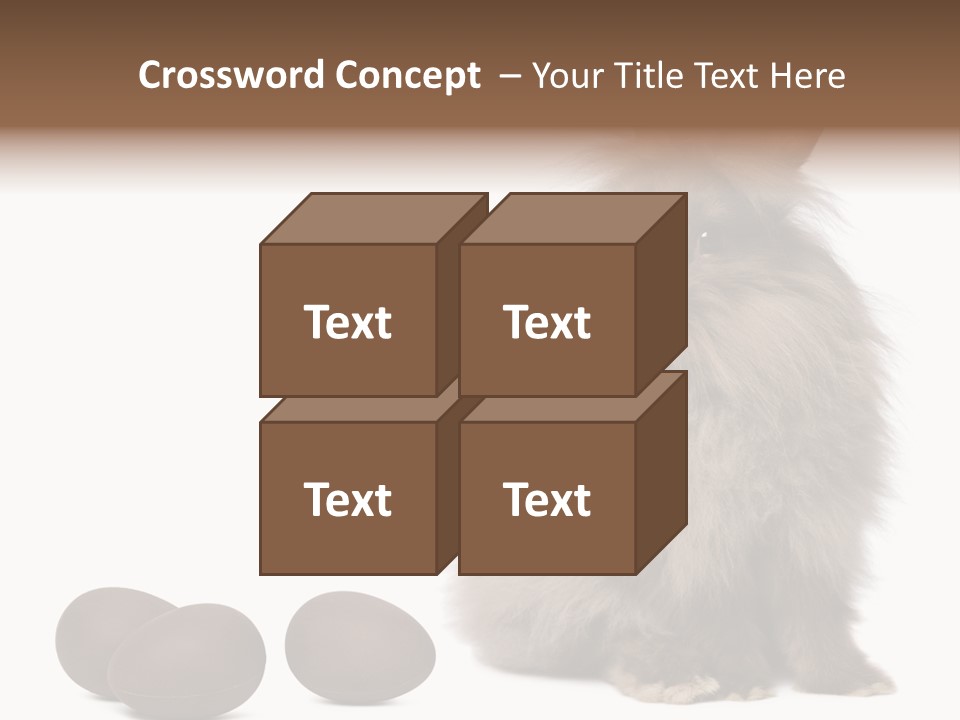 Chocolate Soft Animal PowerPoint Template