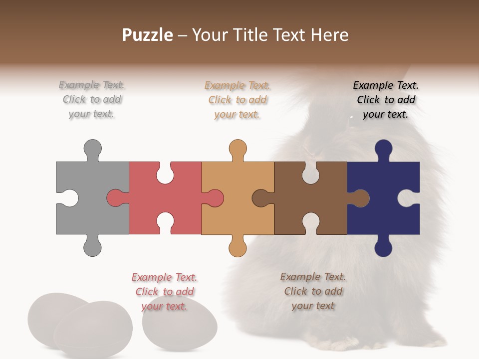 Chocolate Soft Animal PowerPoint Template