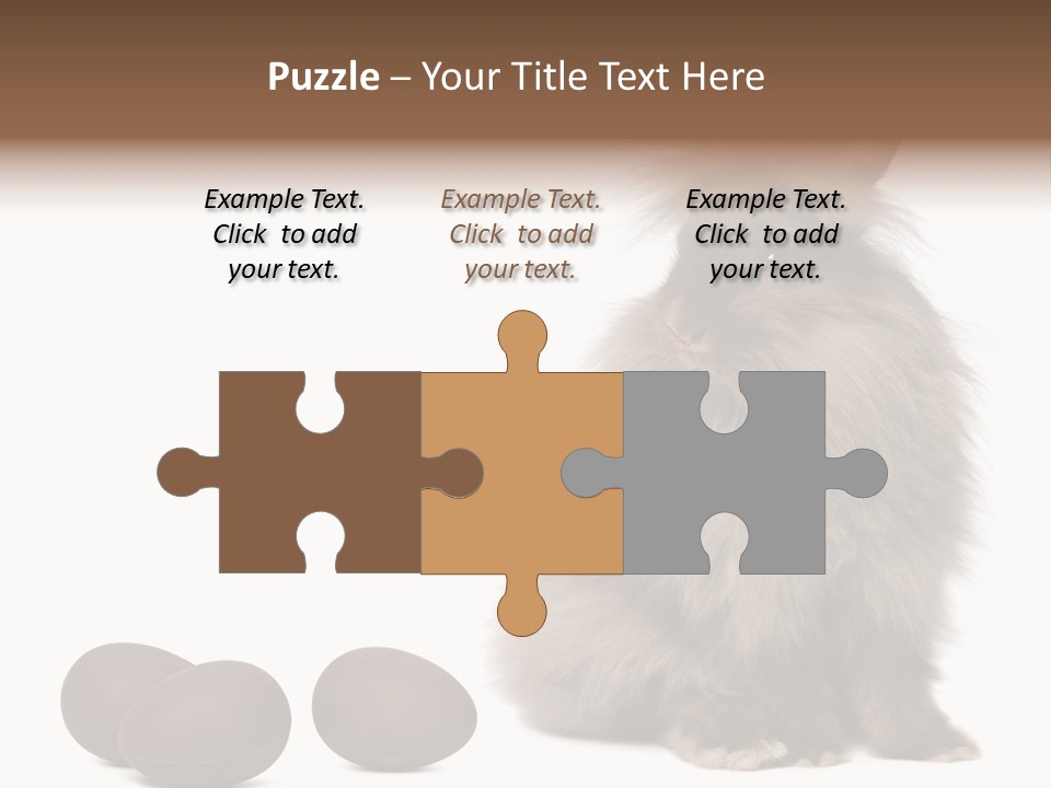 Chocolate Soft Animal PowerPoint Template