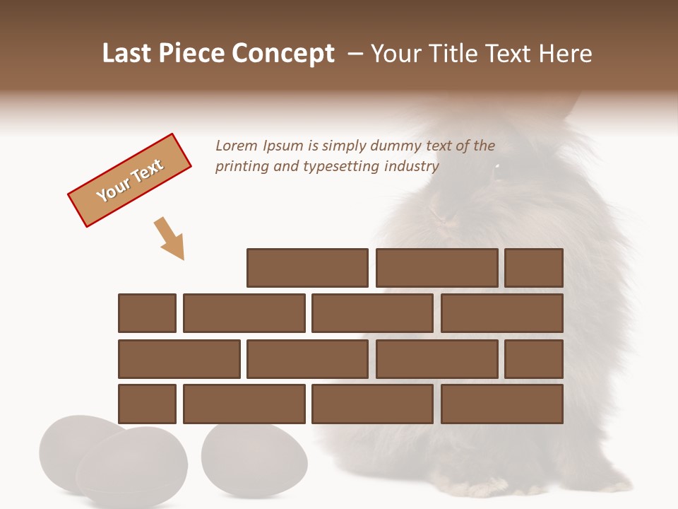 Chocolate Soft Animal PowerPoint Template
