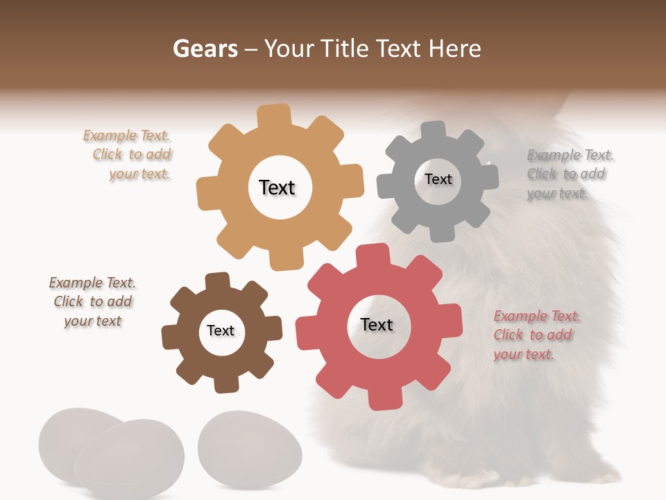 Chocolate Soft Animal PowerPoint Template