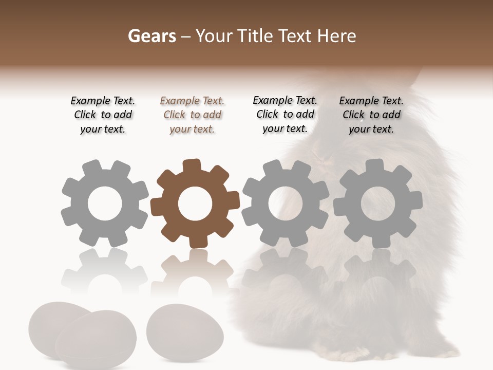 Chocolate Soft Animal PowerPoint Template