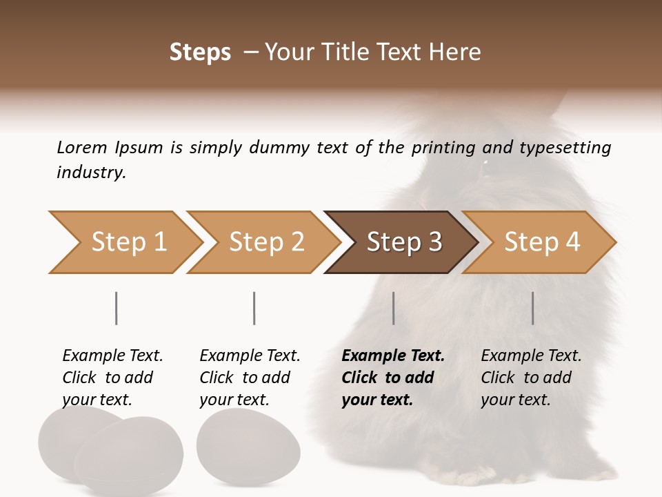 Chocolate Soft Animal PowerPoint Template